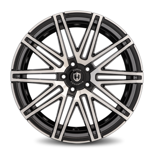 Curva Concepts C48 20×10.5 Blank 40 73.1 Gloss Black Machine Face