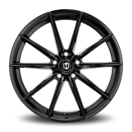 Curva Concepts CFF46-22901151571BLK – CFF46 22×9 5×115 15 71.5 Gloss Black