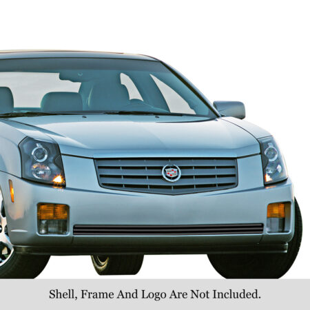 APS GR01FEC78J – Black Stainless Steel Horizontal Billet Lower Bumper Grille
