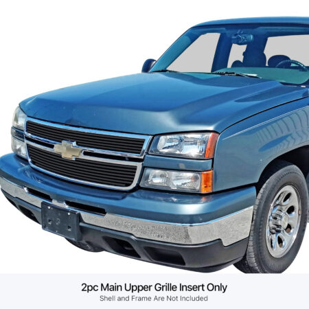 APS GR03FEC06J – Main Upper Black Stainless Steel Horizontal Billet Grille
