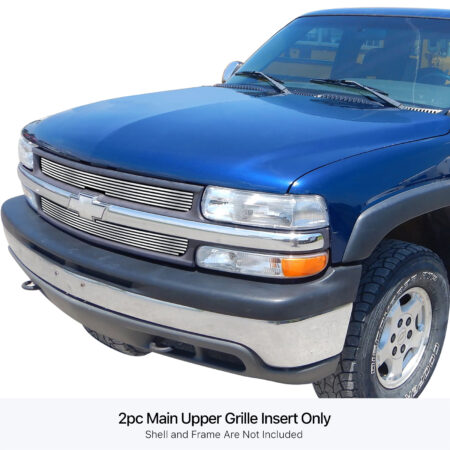 APS GR03FEG01M – High Density Billet Polished  Stainless Steel Main Upper Grille