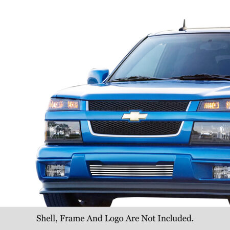 APS GR03FEG48S – Polished Stainless Steel Horizontal Billet Lower Bumper Grille