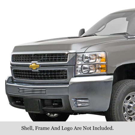 APS GR03FEG75S – Polished Stainless Steel Horizontal Billet Top Bumper Grille