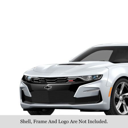 APS GR03FEJ94J – Black Stainless Steel Horizontal Billet Lower Bumper Grille