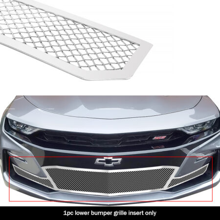 APS GR03GEJ94T – Polished Wire Mesh Lower Bumper Grille