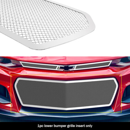 APS GR03GEJ95T – Polished Wire Mesh Lower Bumper Grille