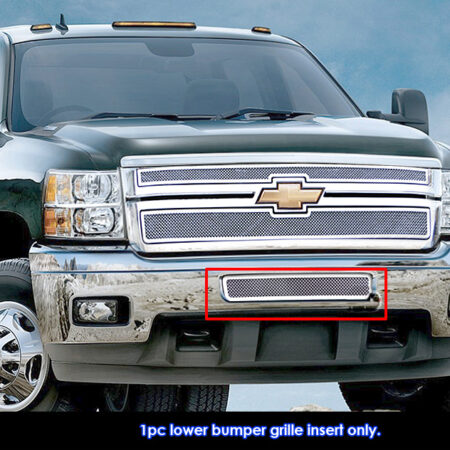 APS GR03GFH32T – Polished Wire Mesh Lower Bumper Grille