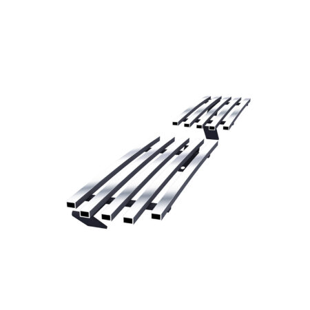 APS GR03HEJ27S – Polished Stainless Steel Horizontal Billet Tow Hook Grille