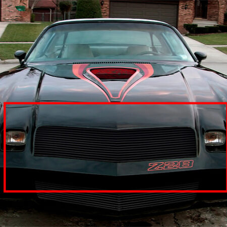 APS GR03HFH43H – Main Upper Black Aluminum Horizontal Billet Grille