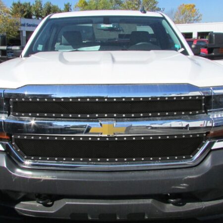 APS GR03LFC60H – Black Rivet Style Wire Mesh Main Upper Grille