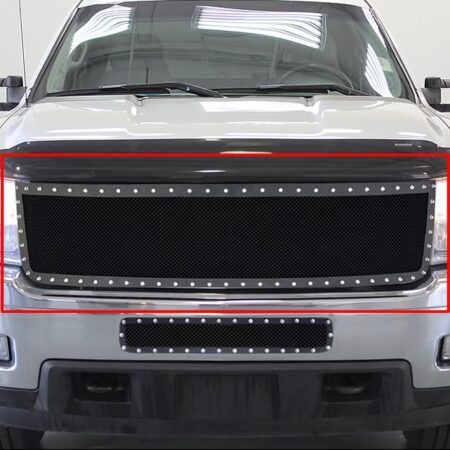 APS GR03LFI53H – Black Rivet Style Wire Mesh Main Upper Grille