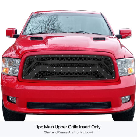 APS GR04DEH21M – Black Laser Cut Main Upper Sheet Grille