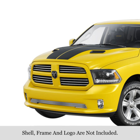 APS GR04FEI20S – Polished Stainless Steel Horizontal Billet Lower Bumper Grille