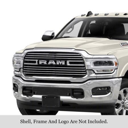 APS GR04FEJ22J – Black Stainless Steel Horizontal Billet Lower Bumper Grille