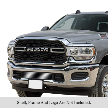 APS GR04FEJ32S – Polished Stainless Steel Horizontal Billet Lower Bumper Grille