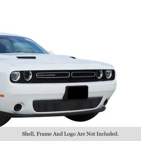 APS GR04FFC39J – Black Stainless Steel Horizontal Billet Lower Bumper Grille
