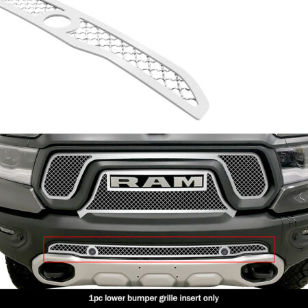 APS GR04GEB05S – Polished Wire Mesh Lower Bumper Grille