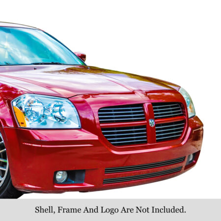 APS GR04HEJ36J – Lower Bumper Black Stainless Steel Horizontal Billet Grille