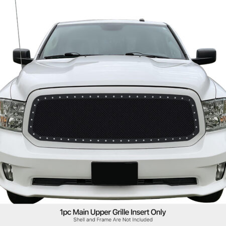 APS GR04LEI86H – Black Rivet Style Wire Mesh Main Upper Grille