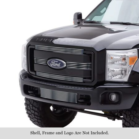 APS GR06FAJ38S – Polished Stainless Steel Horizontal Billet Main Upper & Lower Bumper Grille