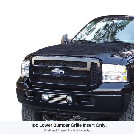 APS GR06FEC56S – Polished Stainless Steel Horizontal Billet Lower Bumper Grille