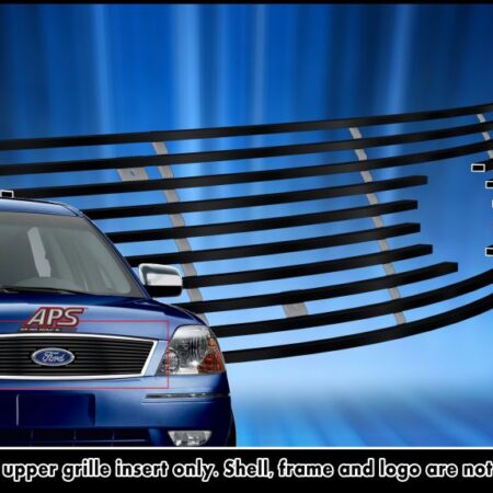 APS GR06FEG50J – Main Upper Black Stainless Steel Horizontal Billet Grille