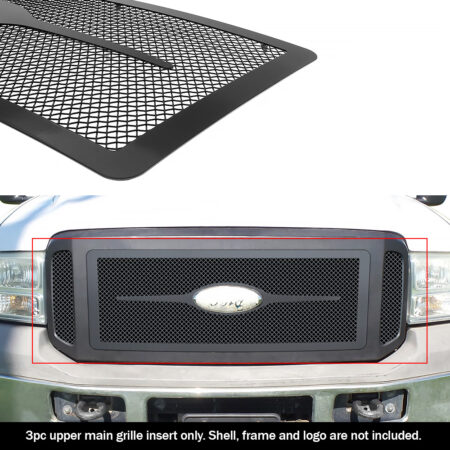 APS GR06GEA76H – Black Wire Mesh Main Upper Grille