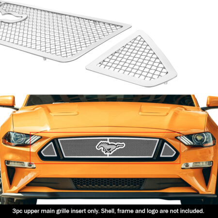 APS GR06GFD48T – Polished Wire Mesh Main Upper Grille