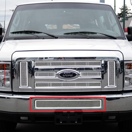 APS GR06GFF59T – Polished Wire Mesh Lower Bumper Grille