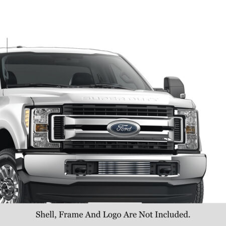APS GR06HFC99S – Polished Stainless Steel Horizontal Billet Lower Bumper Grille