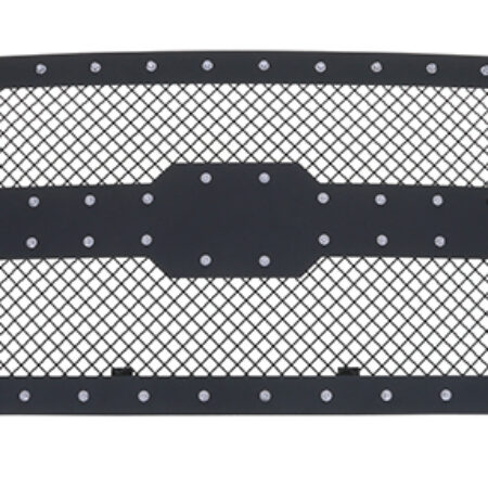 APS GR06LFC63K – Black Rivet Style Wire Mesh Main Upper Grille