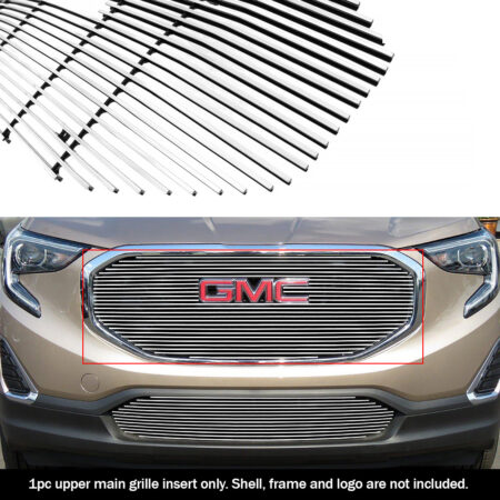 APS GR07FFD18A – Main Upper Polished Aluminum Horizontal Billet Grille