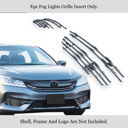APS GR08FFC52C – Fog Light Cover Stainless Steel Horizontal Billet Grille