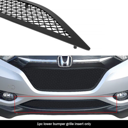 APS GR08GFC15H – Black Wire Mesh Lower Bumper Grille