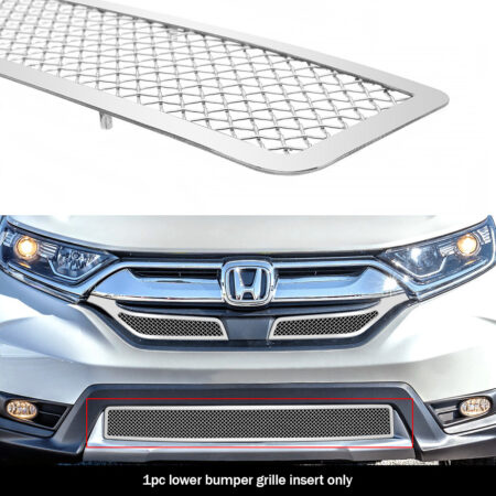 APS GR08GFD23T – Polished Wire Mesh Lower Bumper Grille