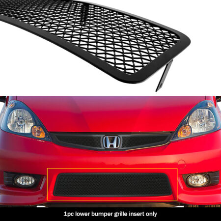 APS GR08GFD25H – Black Wire Mesh Lower Bumper Grille