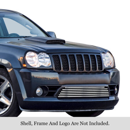 APS GR10FFF05S – Polished Stainless Steel Horizontal Billet Lower Bumper Grille