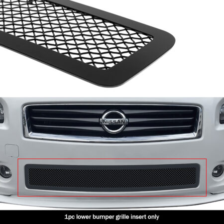APS GR14GEB25H – Black Wire Mesh Lower Bumper Grille