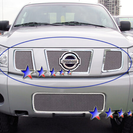APS GR14GED12T – Polished Wire Mesh Main Upper Grille