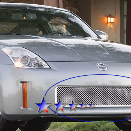 APS GR14GED14S – Polished Wire Mesh Lower Bumper Grille