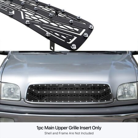 APS GR20DED83N – Black Laser Cut Main Upper Sheet Grille