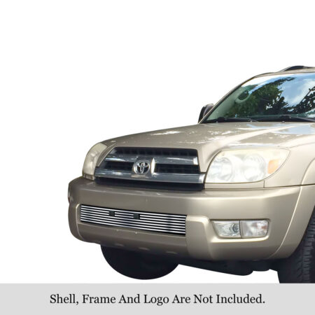 APS GR20FED25S – Polished Stainless Steel Horizontal Billet Lower Bumper Grille