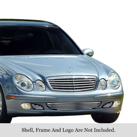 APS GR26FEE18S – Polished Stainless Steel Horizontal Billet Lower Bumper Grille