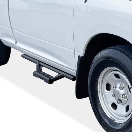 APS IA04WAG8B – Octagon Tube Drop Style Door-to-Door Black Nerf Bars – Pair