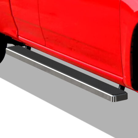 APS IB03EJB0A – 5-Inch Door-to-Door Hairline iStep Side Steps – Pair