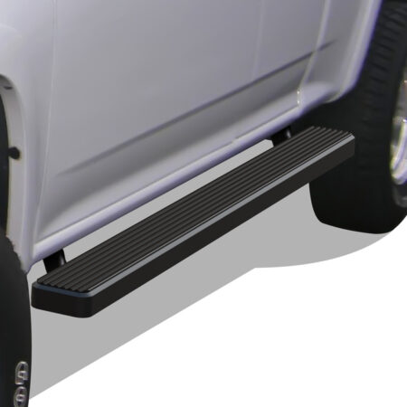 APS IB03EJB0B – 5-Inch Door-to-Door Black iStep Side Steps – Pair