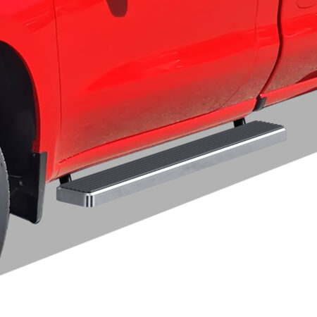 APS IB03FBI6A – 6-Inch Door-to-Door Hairline iStep Side Steps – Pair