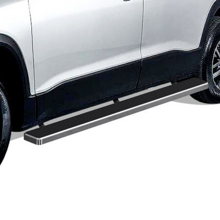 APS IB03FCC3A – 6-Inch Door-to-Door Hairline iStep Side Steps – Pair