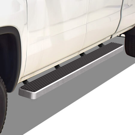 APS IB03FJG1A – 6-Inch Door-to-Door Hairline iStep Side Steps – Pair
