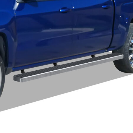 APS IB03SJG1SA – 6-Inch Wheel-to-Wheel Hairline iStep Side Steps – Pair